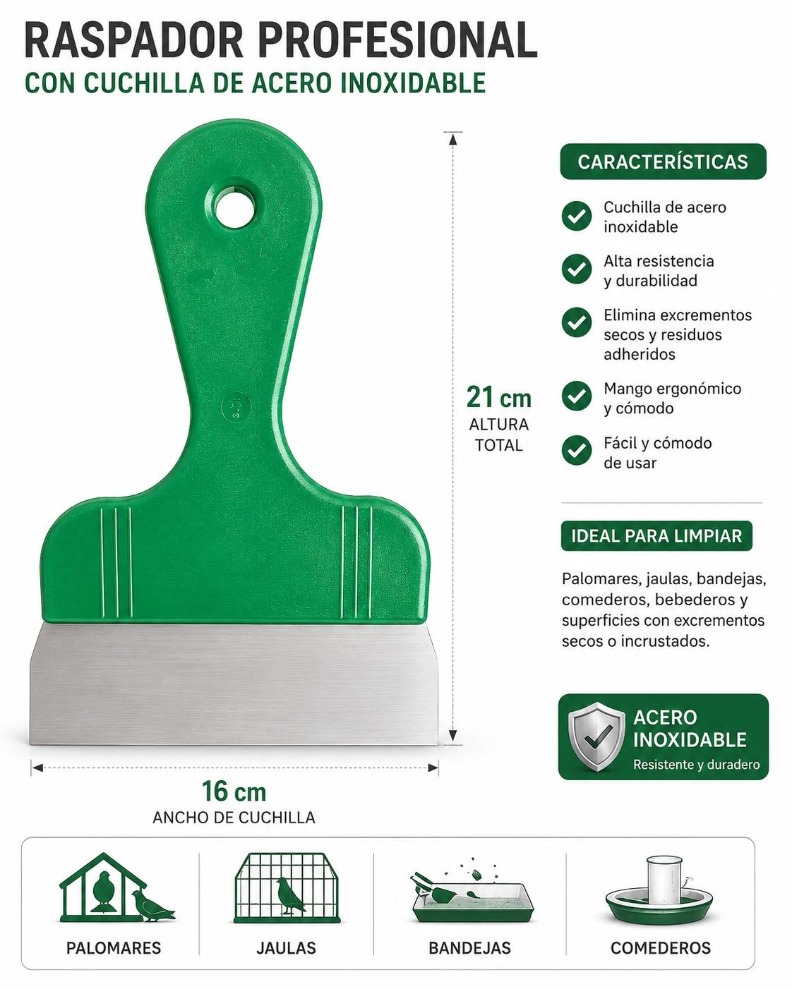 Raspador Profesional
